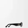 Rectangular sunglasses Black