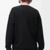 Regular fit sweatshirt in cotton Black
