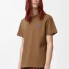 Regular fit T-shirt in cotton Camel Regular fit T-shirt in cotton Camel
