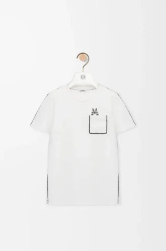 Regular fit T-shirt in cotton White Regular fit T-shirt in cotton White