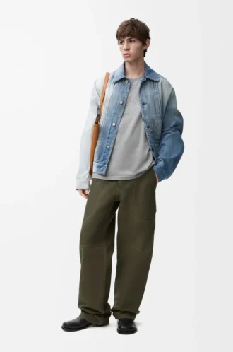Relaxed fit T-shirt in cotton Light Grey