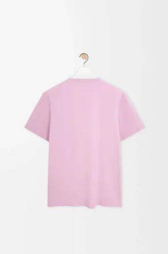 Relaxed fit T-shirt in cotton Lilac