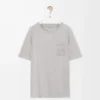 Relaxed fit T-shirt in cotton Medium Grey