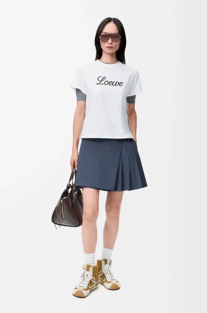 Relaxed fit t-shirt in cotton White Relaxed fit t-shirt in cotton White