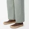 Rio lace-up in suede and raffia Taupe