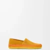 Rio slipper in suede and raffia Orange Rio slipper in suede and raffia Orange
