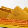 Rio slipper in suede and raffia Orange Rio slipper in suede and raffia Orange