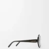 Round Slim sunglasses Black Round Slim sunglasses Black