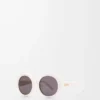 Round Slim sunglasses White/Ivory Round Slim sunglasses White/Ivory