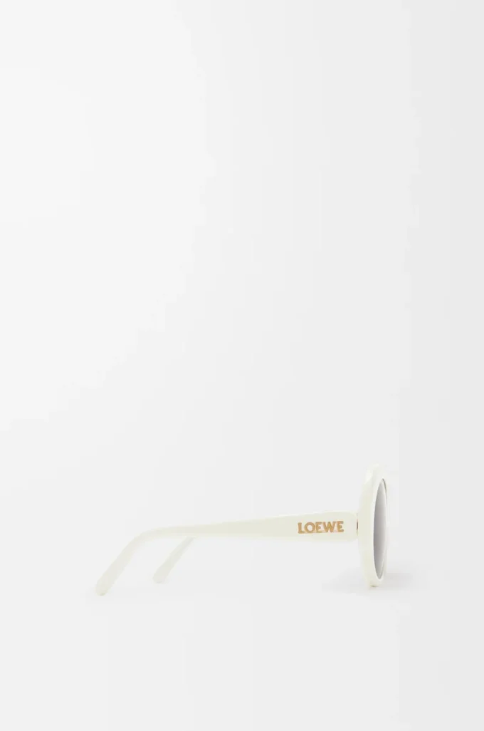 Round Slim sunglasses White/Ivory Round Slim sunglasses White/Ivory