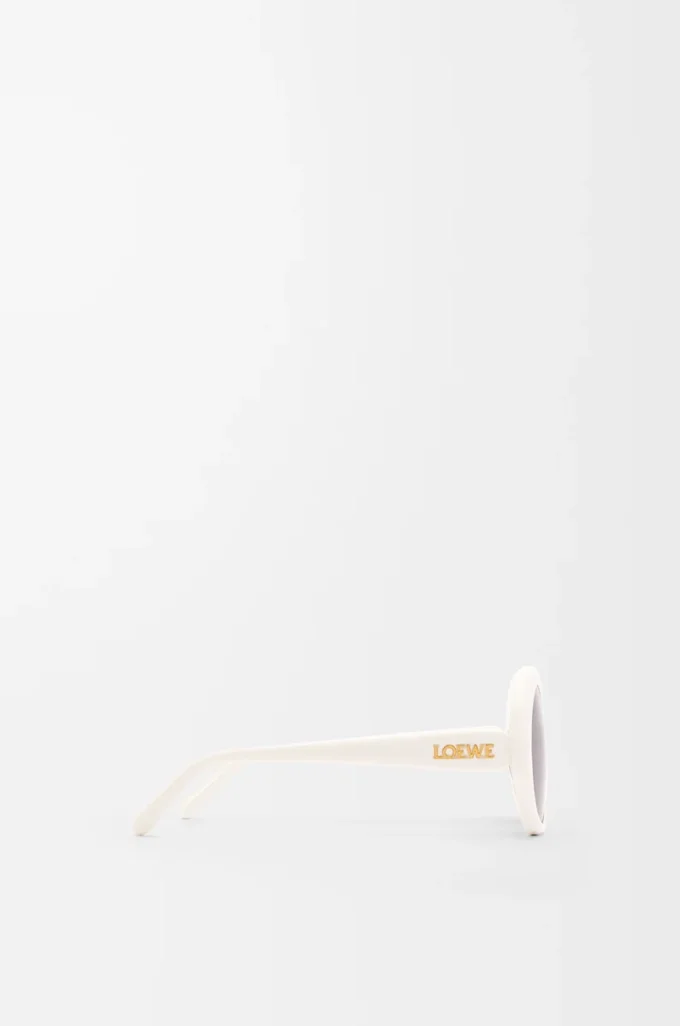 Round Slim sunglasses White/Ivory Round Slim sunglasses White/Ivory