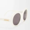 Round Slim sunglasses White/Ivory Round Slim sunglasses White/Ivory