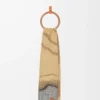 Scarf in alpaca and wool blend Camel/Multicolor