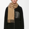 Scarf in cashmere Beige
