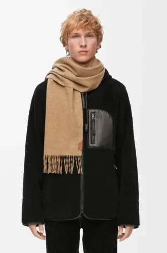 Scarf in cashmere Beige