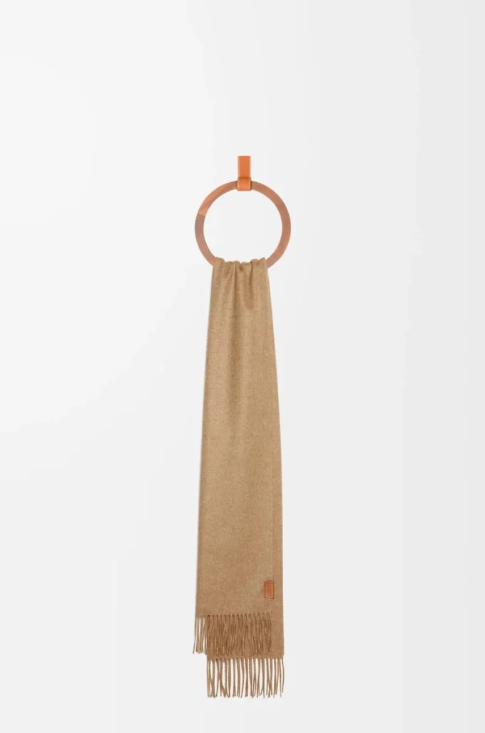 Scarf in cashmere Beige