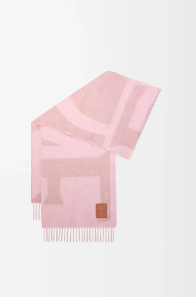Scarf in cashmere Light Pink/Pink Scarf in cashmere Light Pink/Pink