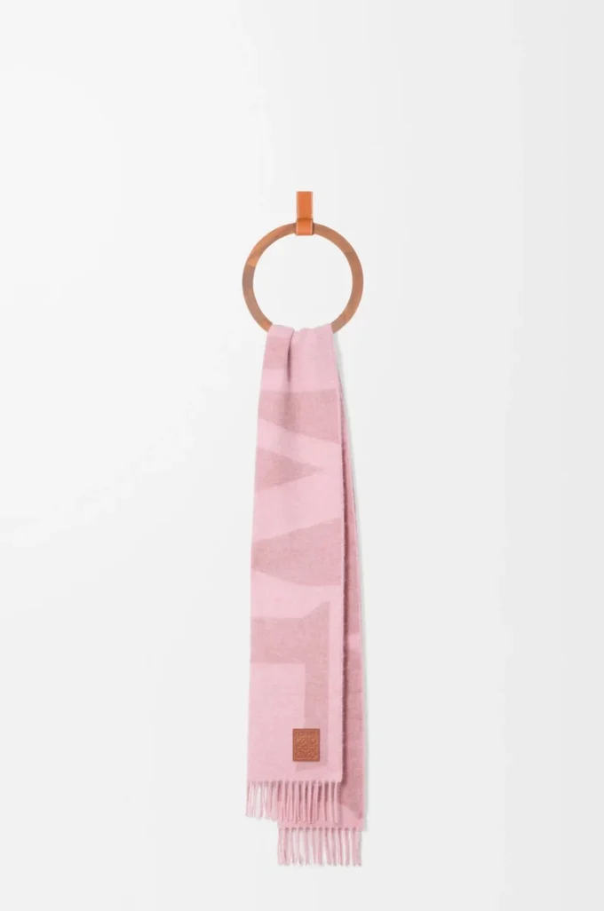 Scarf in cashmere Light Pink/Pink Scarf in cashmere Light Pink/Pink