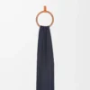 Scarf in cashmere Navy Blue
