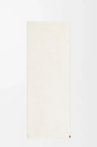Scarf in cashmere White