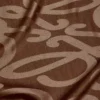 Scarf in silk and wool Havana