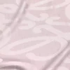 Scarf in silk and wool Icy Pink
