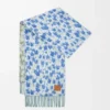 Scarf in wool and alpaca blend Blue/Multicolor Scarf in wool and alpaca blend Blue/Multicolor