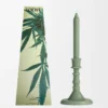 Scent of Marihuana wax candleholder Dark Green