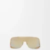 Shield Mask sunglasses Gold Shield Mask sunglasses Gold