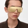 Shield Mask sunglasses Gold Shield Mask sunglasses Gold