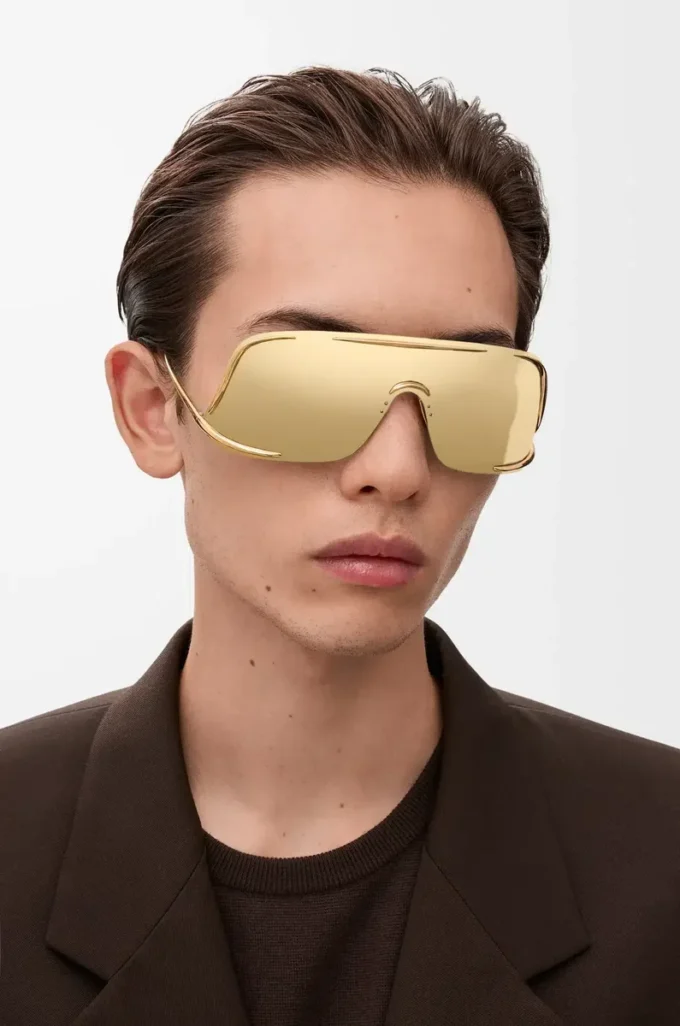 Shield Mask sunglasses Gold Shield Mask sunglasses Gold