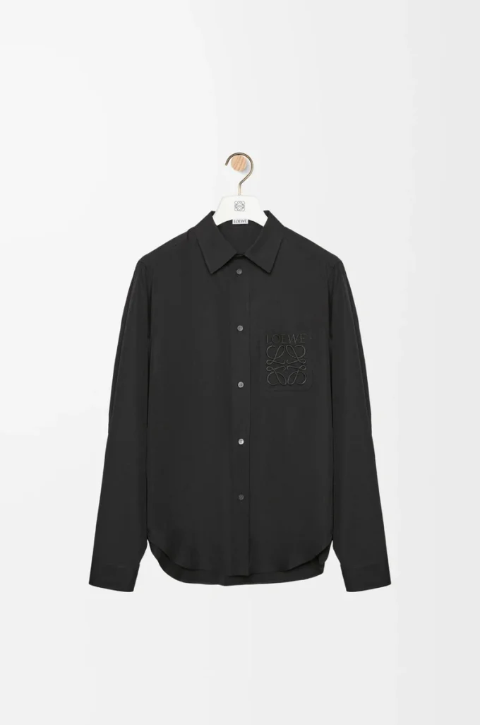 Shirt in cotton Black