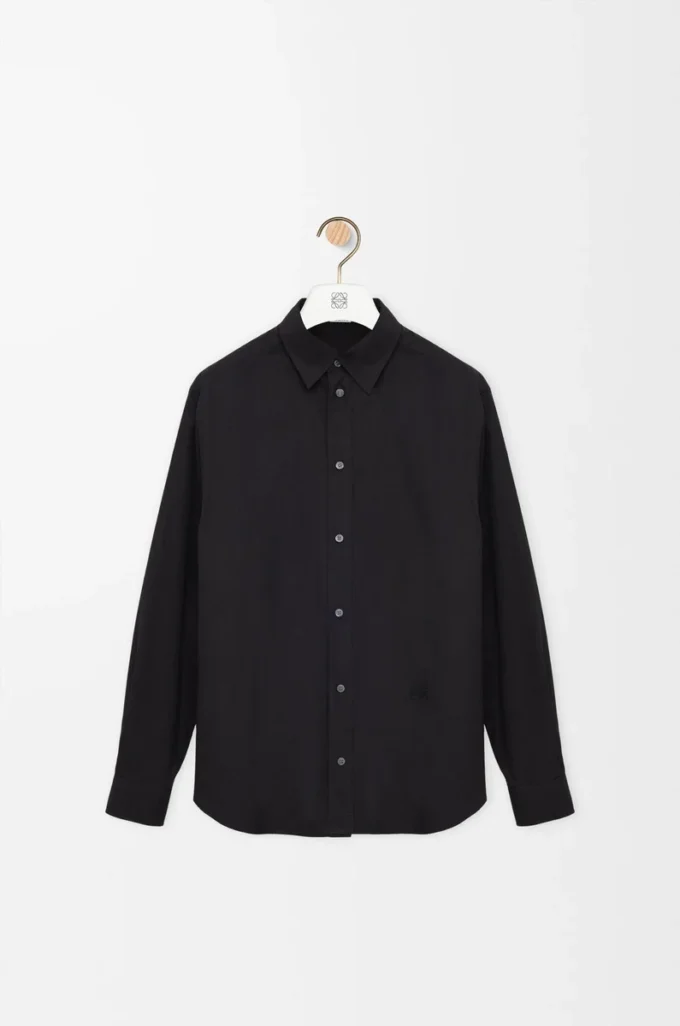 Shirt in cotton Black