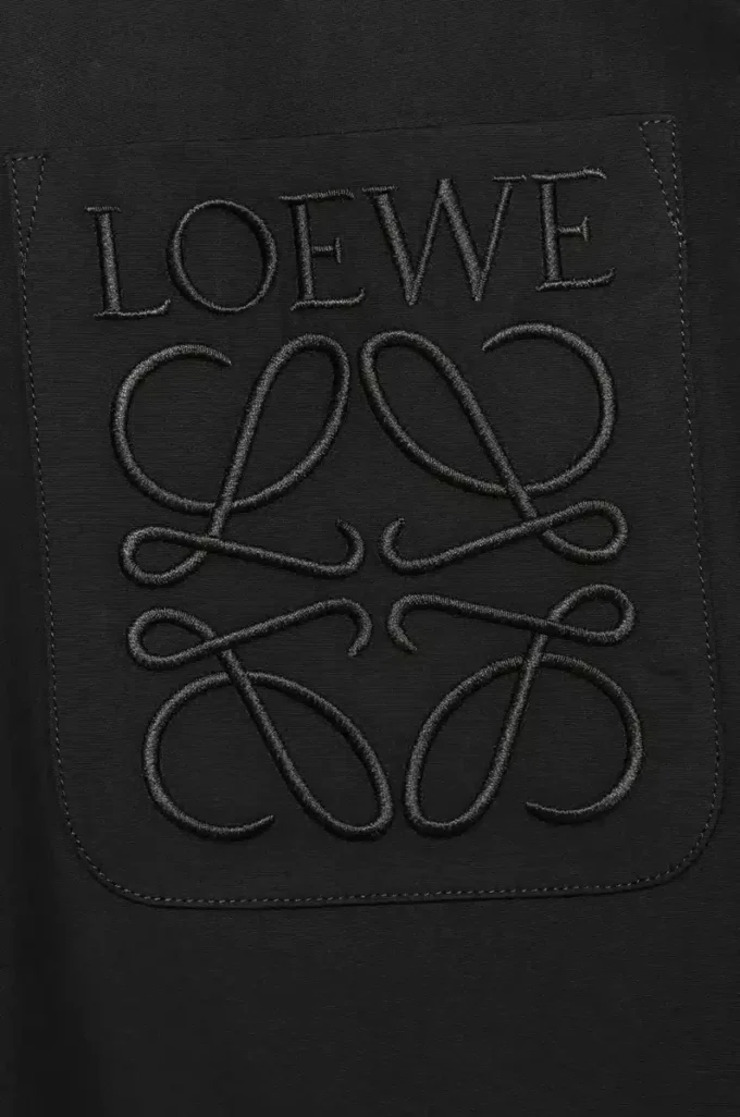 Shirt in cotton Black