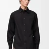 Shirt in cotton Black