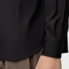 Shirt in cotton Black