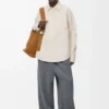 Shirt in cotton Ecru