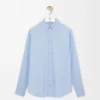Shirt in cotton Light Blue