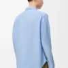 Shirt in cotton Light Blue