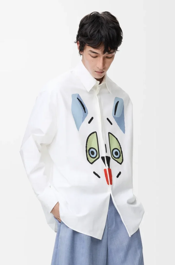Shirt in cotton White