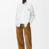 Shirt in cotton White/Multicolor Shirt in cotton White/Multicolor