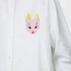 Shirt in cotton White/Multicolor Shirt in cotton White/Multicolor