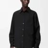 Shirt in wool Black Shirt in wool Black