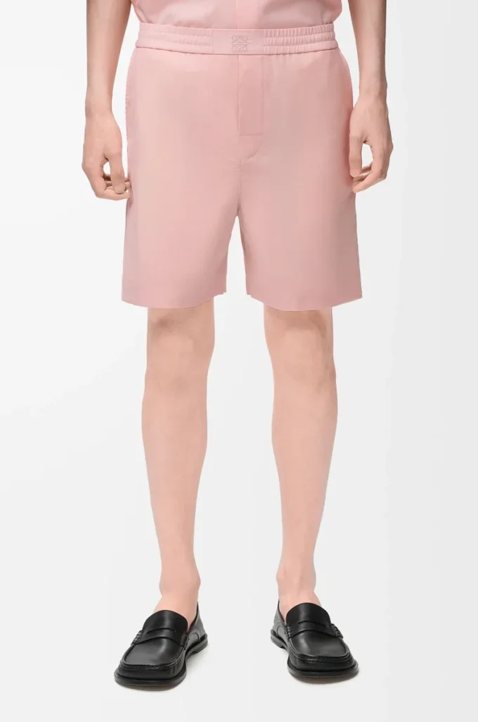 Shorts in wool Coral Shorts in wool Coral