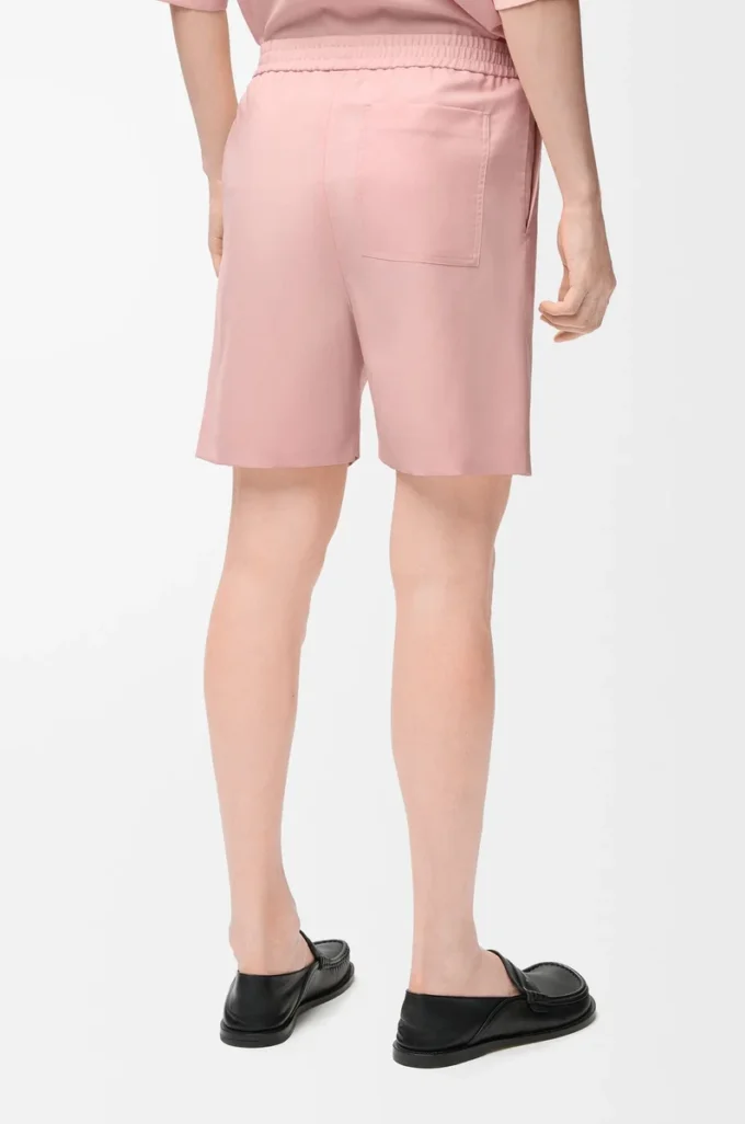 Shorts in wool Coral Shorts in wool Coral