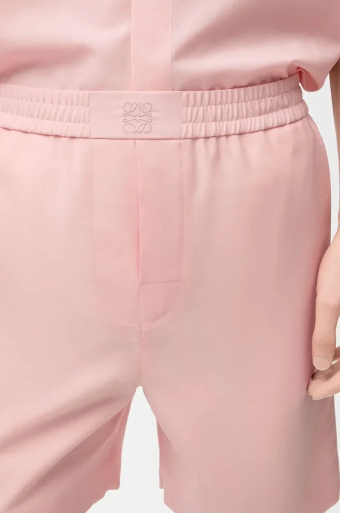 Shorts in wool Coral Shorts in wool Coral