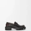 Sierra loafer in brushed-off calfskin Dark Brown