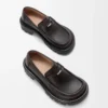 Sierra loafer in brushed-off calfskin Dark Brown