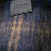 Skirt in mohair and wool blend Blue/Multicolor