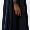 Slap bracelet in calfskin Black